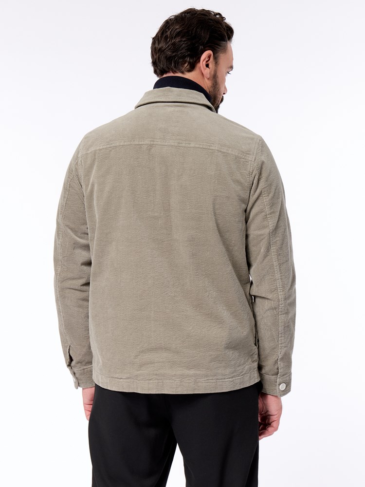 Fabian overskjorte Fabian overskjorte S94 Dried sage 15.jpg_Back||Back
