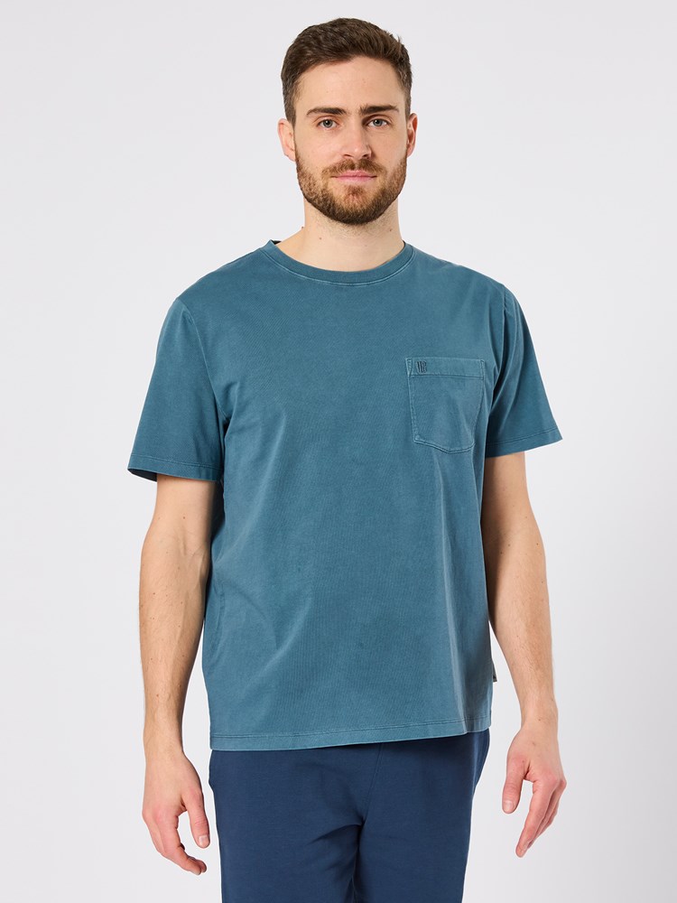 Faded t-shirt Faded t-shirt blå 5_Faded t-shirt EHI.jpg_