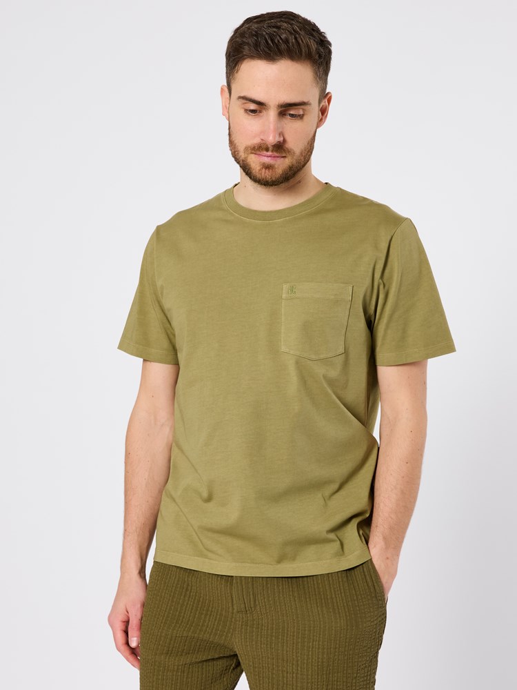 Faded t-shirt Faded t-shirt grønn 7_Faded t-shirt GMO.jpg_