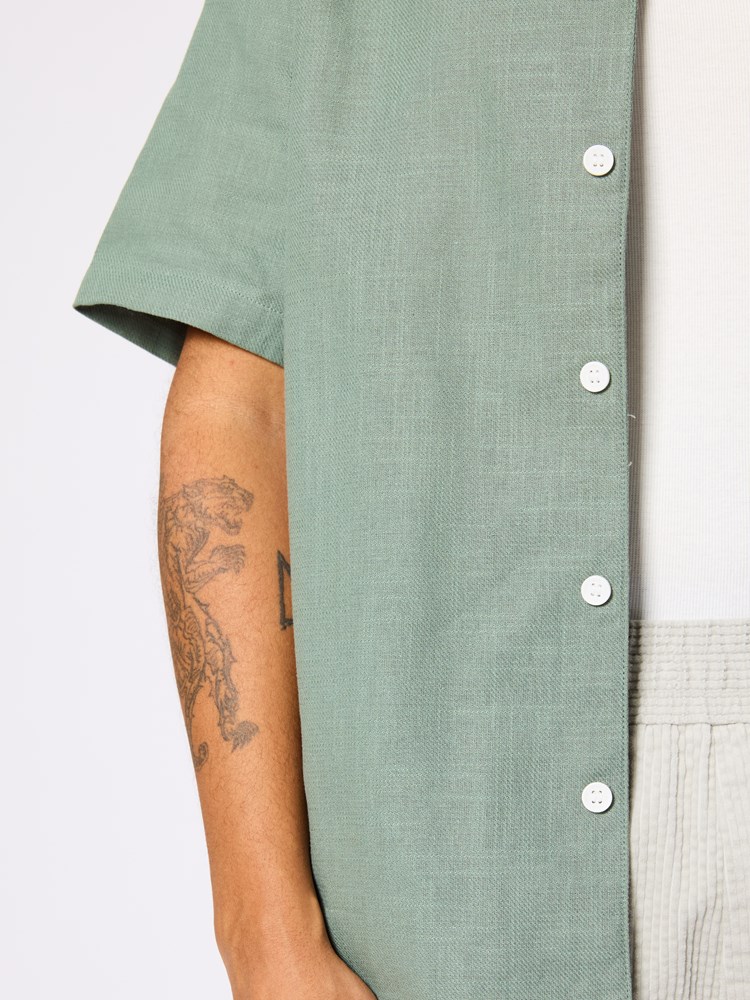 Grov skjorte Grov skjorte grønn 36_I6U_Grov skjorte I6U.jpg_Front||Front