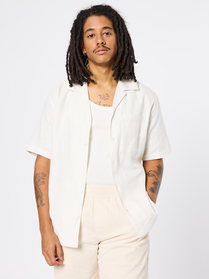 7511406 O78 Grov skjorte hvit 4.jpg_Front||Front