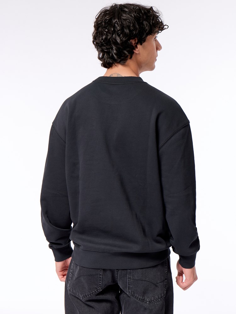 Halo collegegenser Halo collegenser C18 Jet black 16_Halo collegegenser C18.jpg_Back||Back