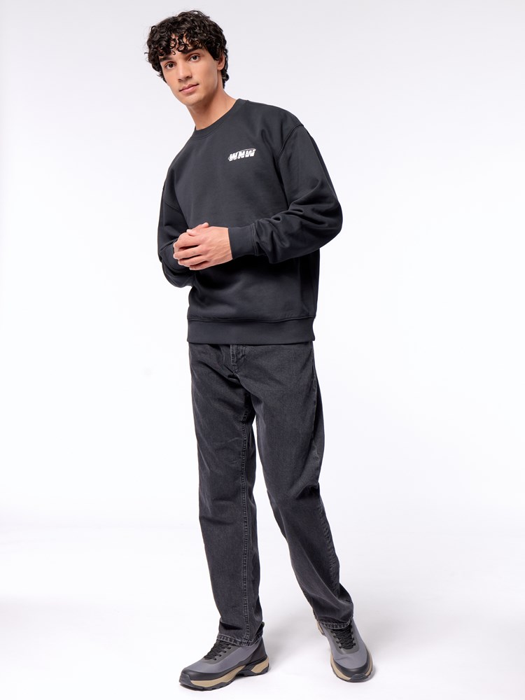 Halo collegegenser Halo collegenser C18 Jet black 5_Halo collegegenser C18.jpg_