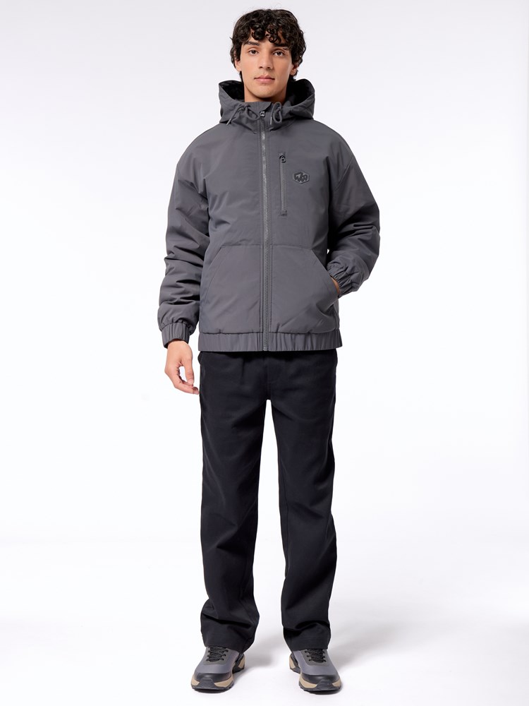 Hoodie jakke paddet hoodie jakke padded I76Z dark shadow 2_I7Z_Hoodie jakke paddet I7Z.jpg_