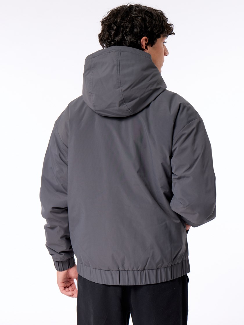 7512353 I7Z hoodie jakke padded I76Z dark shadow_I7Z_Hoodie jakke paddet I7Z.jpg_Back||Back