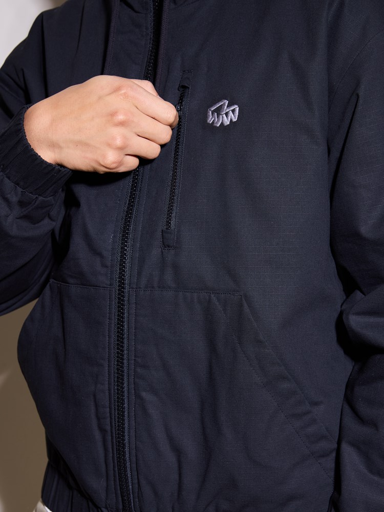 Hoodie jakke ripstop Hoodie jakke sort 20_Hoodie jakke ripstop C18.jpg_