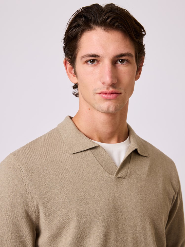 Ivar polo t-skjorte Ivar Polo T-skjorte Ado Laurel Oak 21_Ivar polo t-skjorte ADO.jpg_