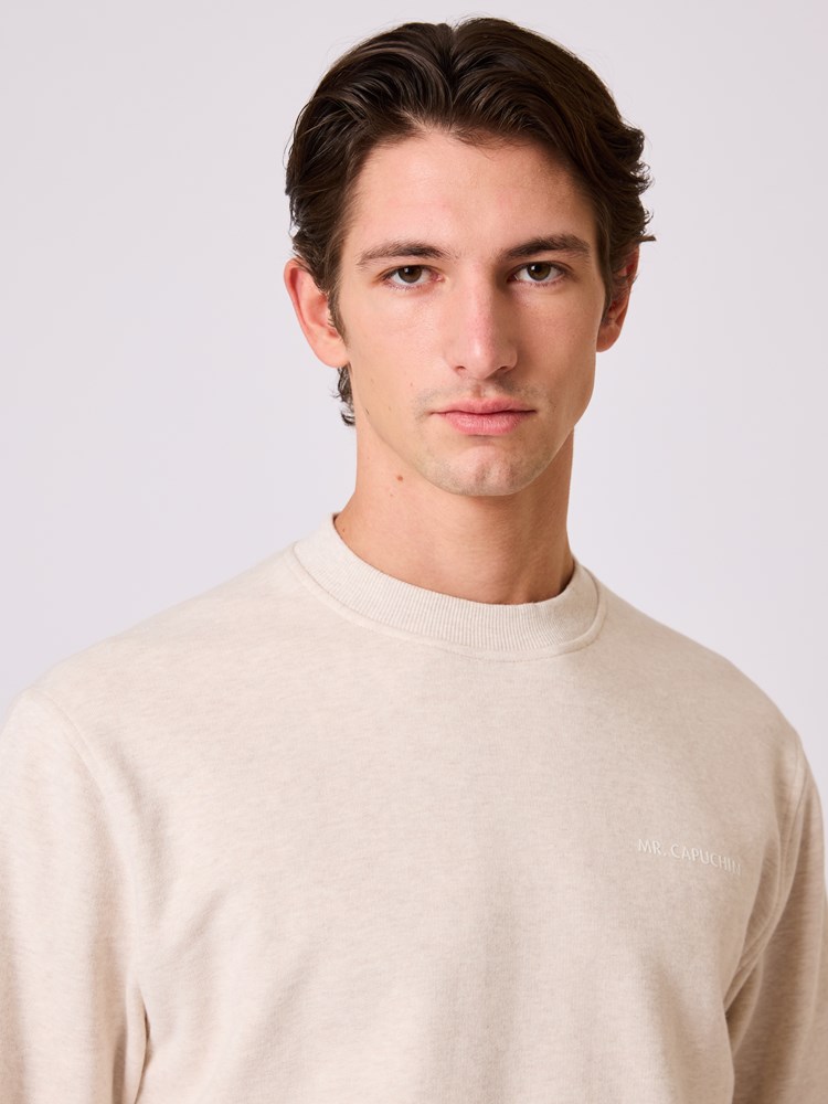 Joshua collegegenser Joshua collegegenser Oyster Grey Melange 9_Joshua collegegenser S58.jpg_