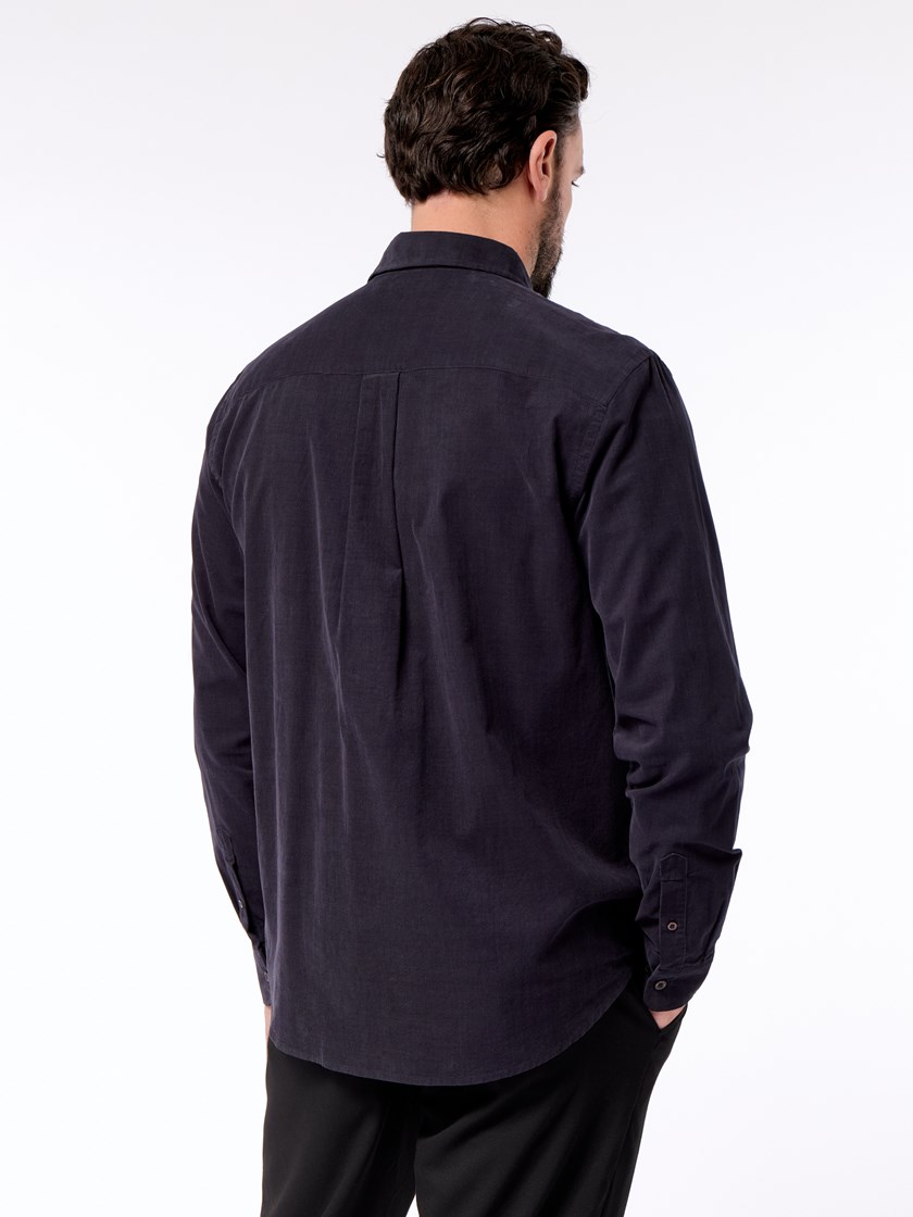 7512476 C27 Kasper skjorte C27 Dark Navy 14.jpg_Back||Back