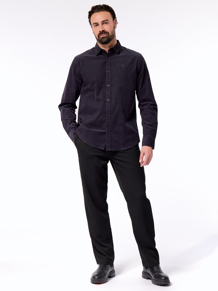 Kasper skjorte Kasper skjorte C27 Dark Navy 4.jpg_