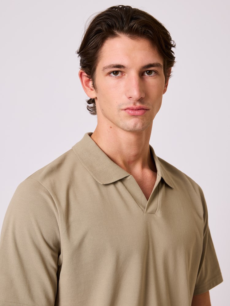 Lawrence polo t-skjorte Lawrence polo t-skjorte laurel oak 10_Lawrence polo t-skjorte ADO.jpg_