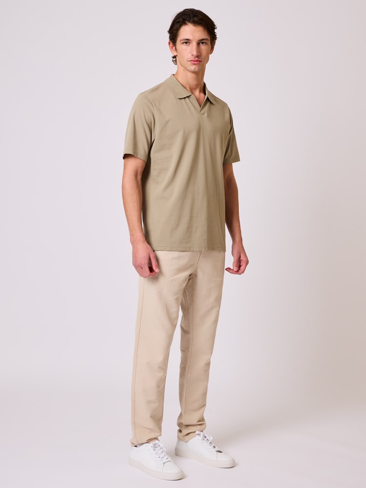 Lawrence polo t-skjorte Lawrence polo t-skjorte laurel oak 2_Lawrence polo t-skjorte ADO.jpg_