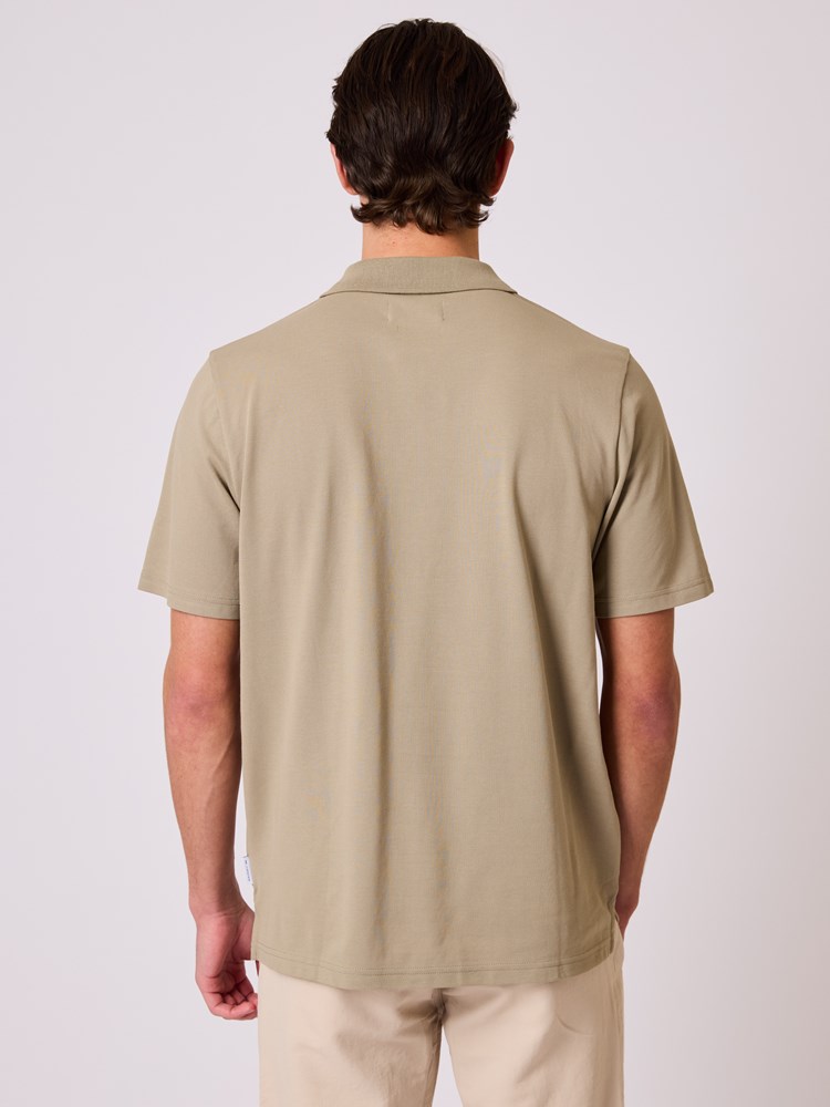 Lawrence polo t-skjorte Lawrence polo t-skjorte laurel oak 7_Lawrence polo t-skjorte ADO.jpg_