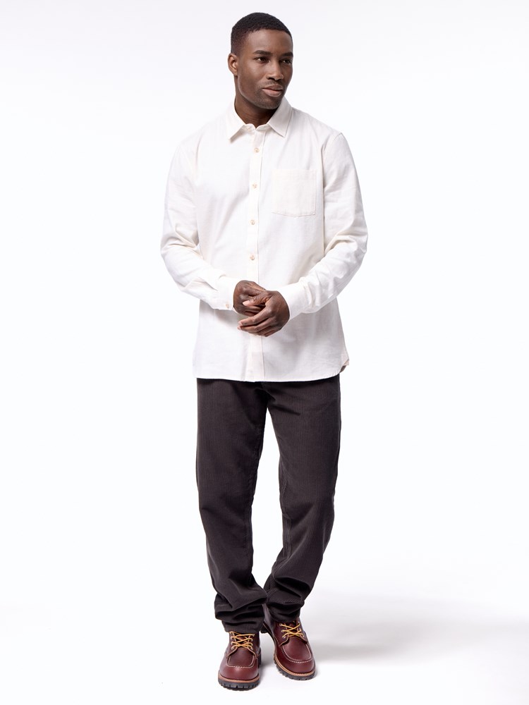 Melange Shirt Melange shirt S21 Antique white 4_Melange Shirt S21.jpg_