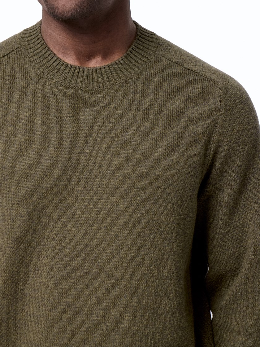 7512099 S19 Melange sweater S19 Burnt Olive 39.jpg_