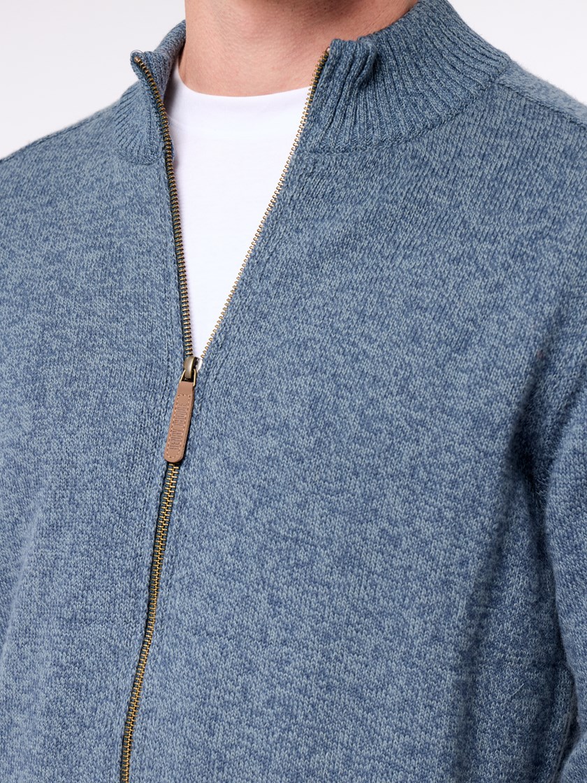 7512442 EHI Melange zip Cardigan EHI Midnight Na 15_Melange zip cardigan EHI.jpg_