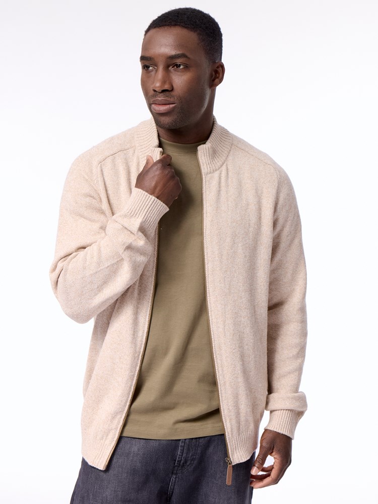 Melange zip cardigan Melange zip cardigan S72 Fields of R 17.jpg_