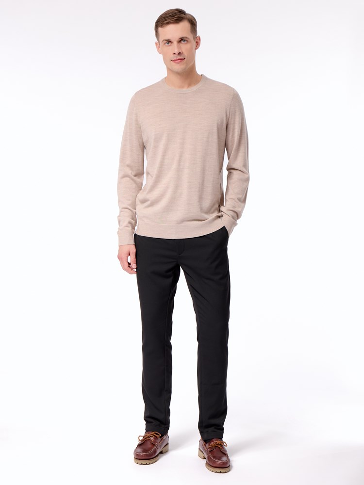 Merino strikkegenser Merino strikkegenser S88 Simply taup 1.jpg_