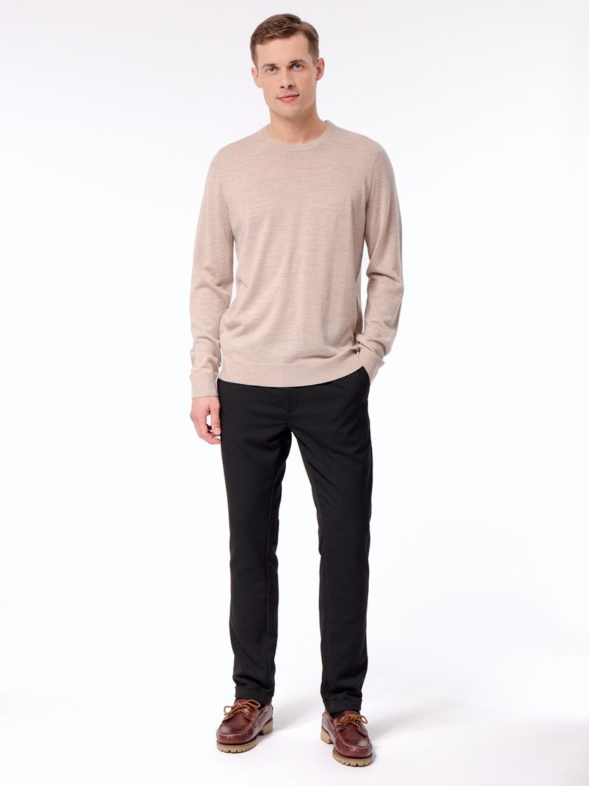 7511972 S88 Merino strikkegenser S88 Simply taup 1.jpg_
