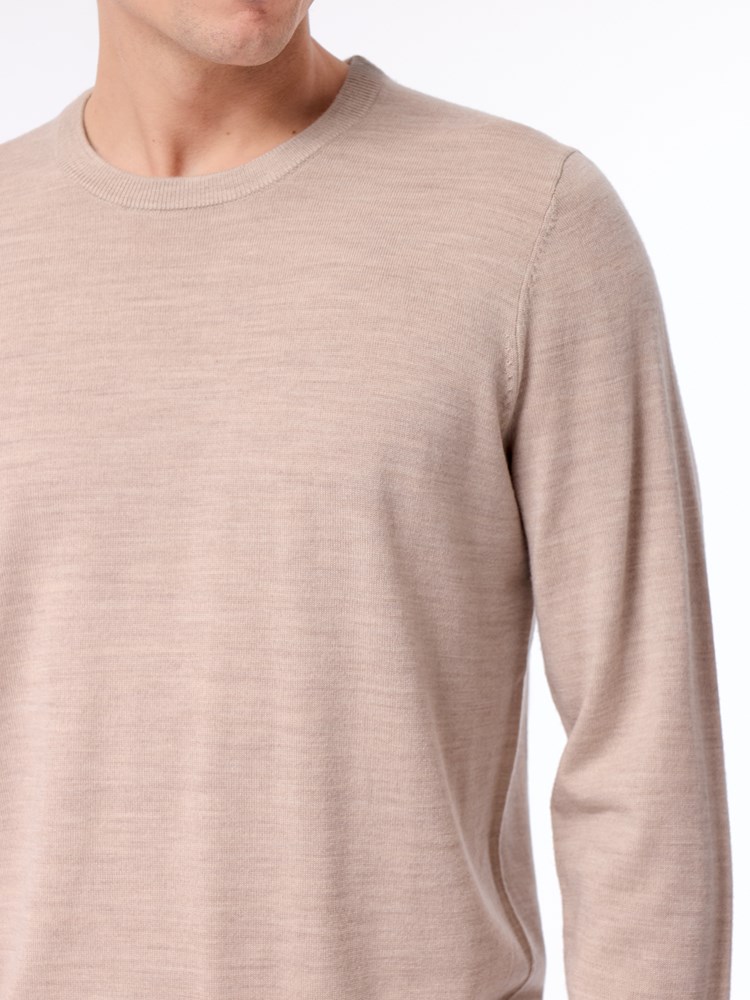 Merino strikkegenser Merino strikkegenser S88 Simply taup 13.jpg_