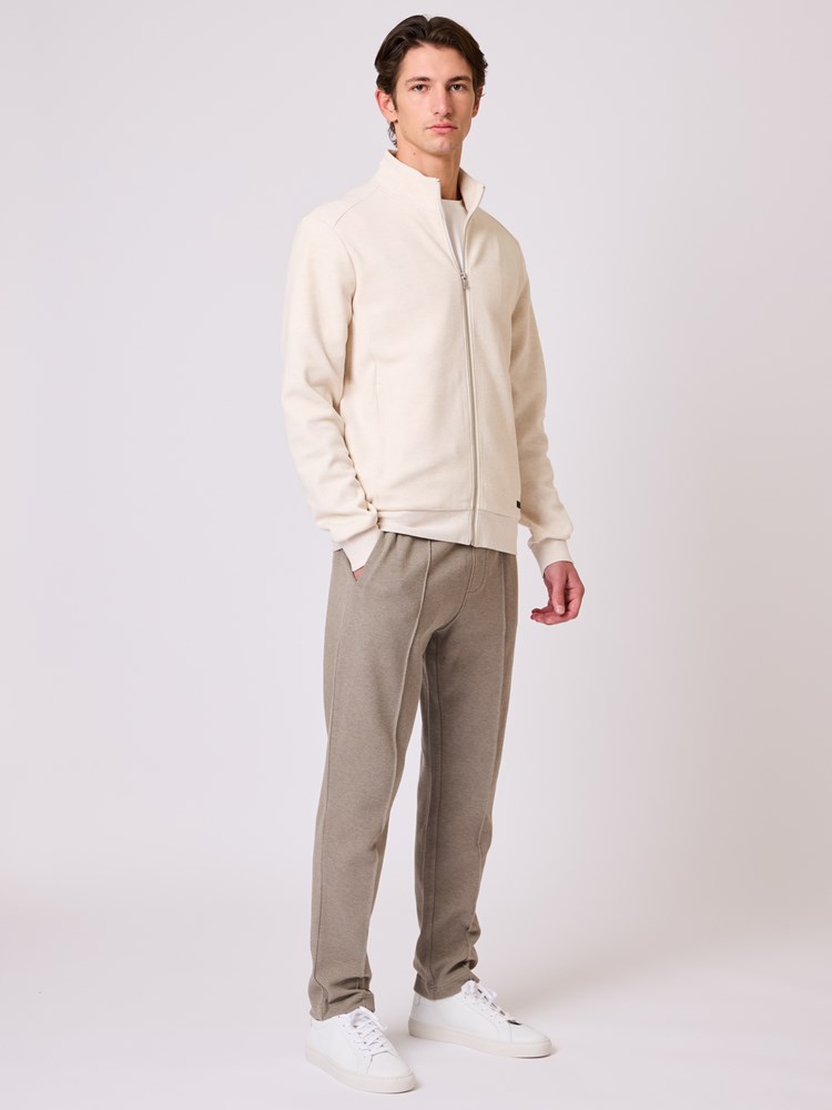 Mikael joggebukse Mikael Zip jakke tofu melange 5_S67_Mikael joggebukse S67.jpg_