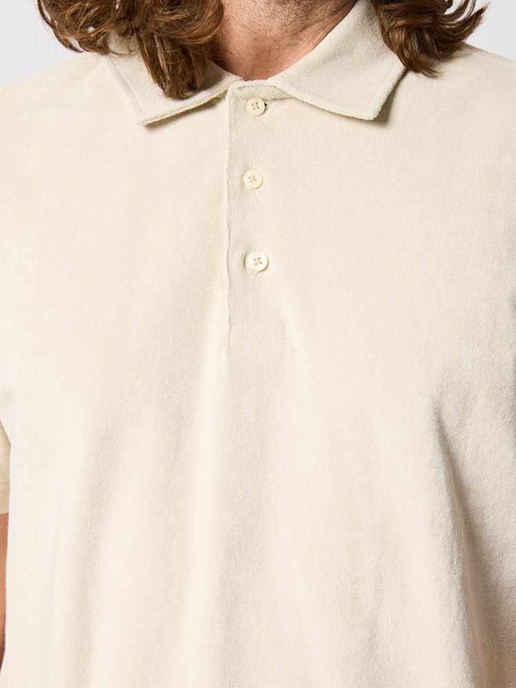 Nalu polo t-skjorte Nalu polo t-skjorte beige 37_Nalu polo t-skjorte I3O 7511353.jpg_Front||Front