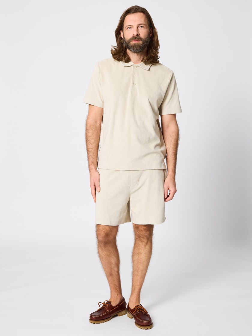 7511353 I3O Nalu polo t-skjorte beige 7_Nalu polo t-skjorte I3O 7511353.jpg_Front||Front