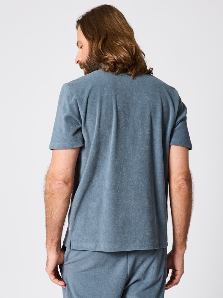 Nalu polo t-skjorte Nalu polo t-skjorte blå 56_Nalu polo t-skjorte IFI 7511353.jpg_Back||Back