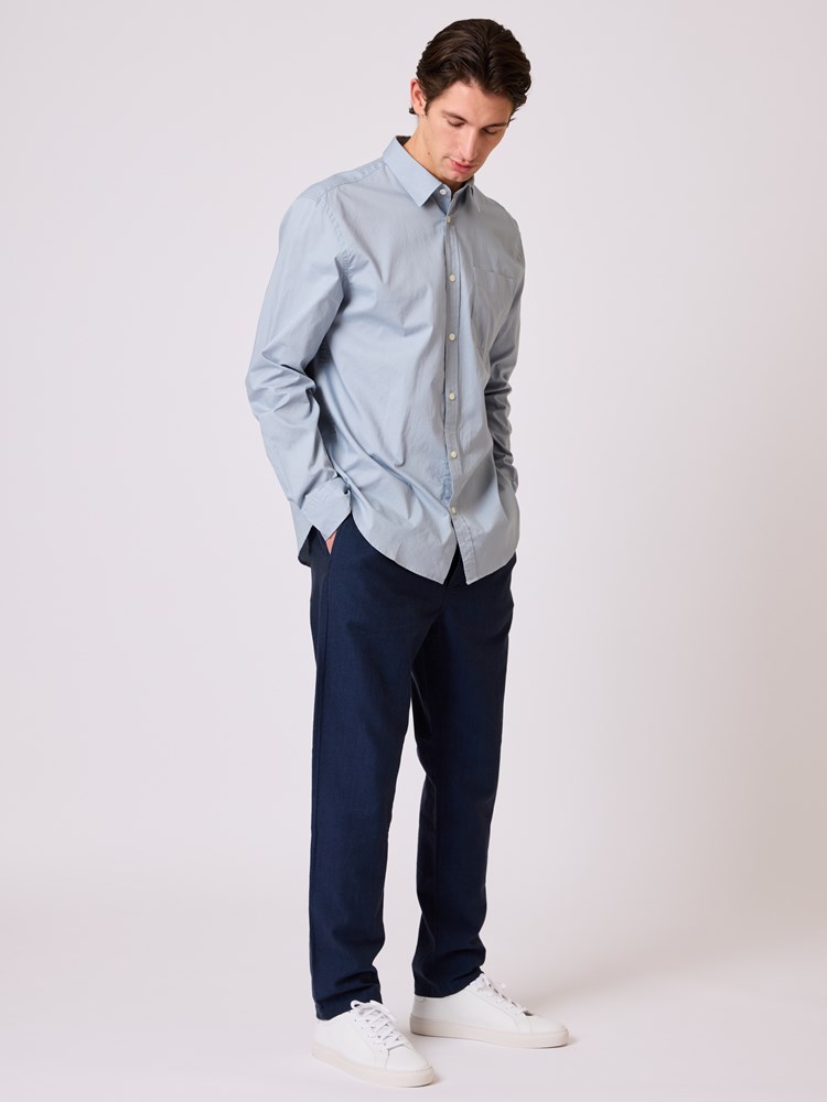 Noa oxford skjorte Noa oxford skjorte blue fog 8_Noa oxford skjorte E9Q.jpg_