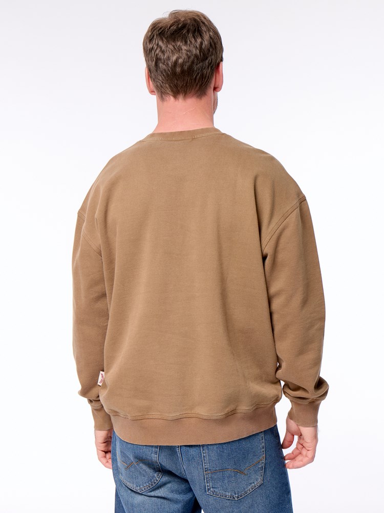 Parker Sweatshirt Parker sweatshirt T01 Nuthatch 27_Parker Sweatshirt T01.jpg_Back||Back