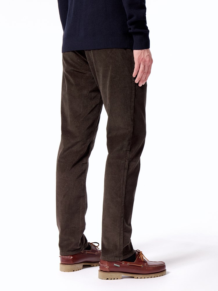 Regular cord chino Regular cord chino AN7 Mulch 16.jpg_Back||Back