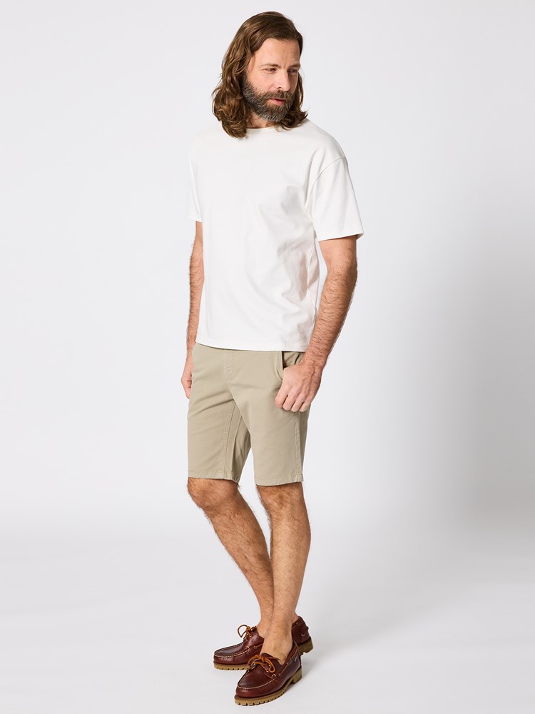 Regular str. twill bermuda Regular straight twill bermuda grønn 1_Regular str. twill bermuda ADO.jpg_