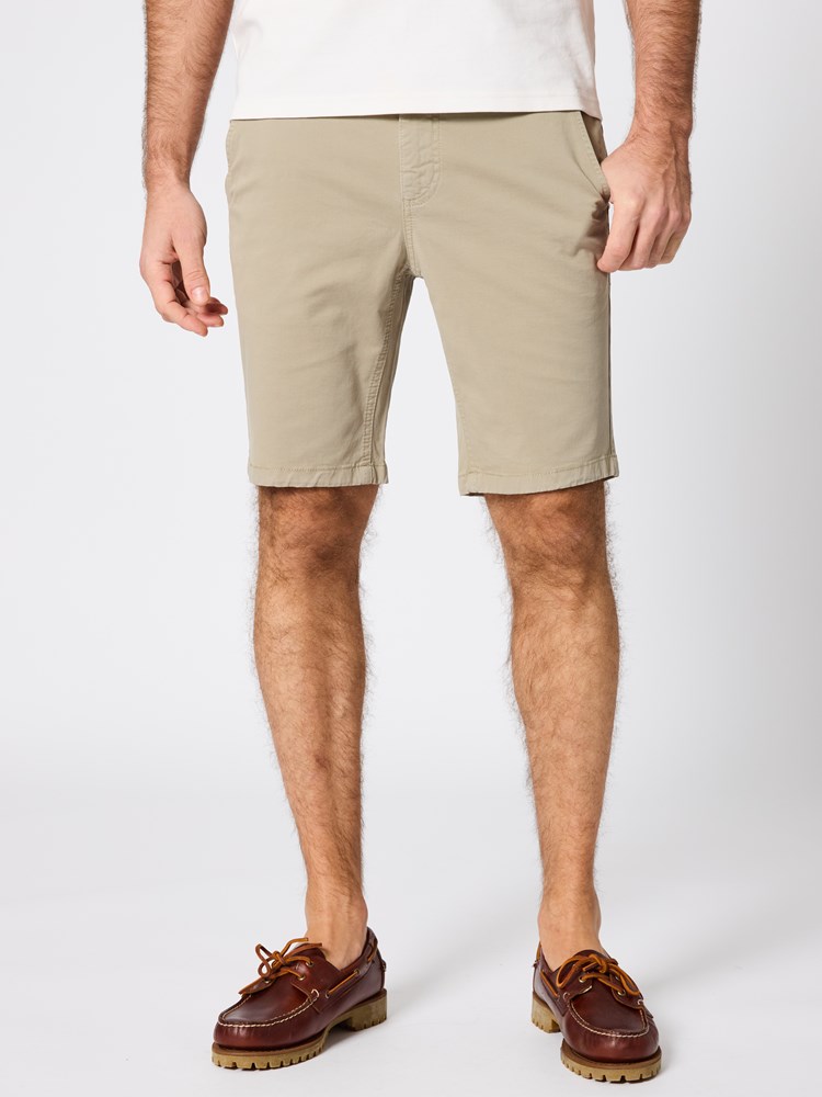 Regular str. twill bermuda Regular straight twill bermuda grønn 5_Regular str. twill bermuda ADO.jpg_