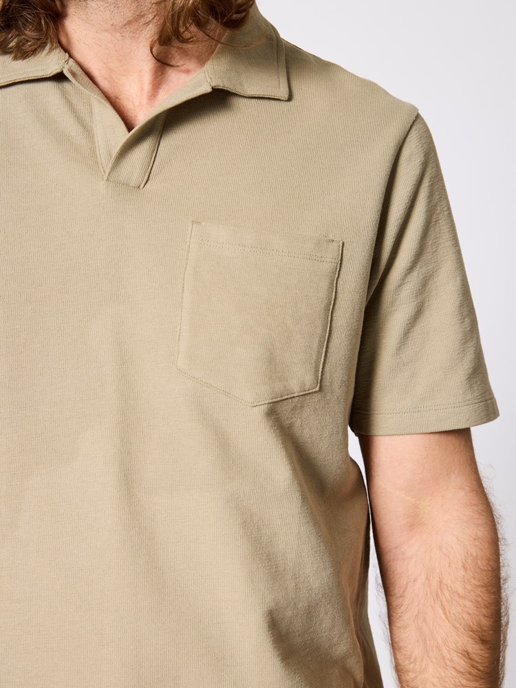 Roy polo t-skjorte Roy polo t-skjorte grønn 13_ADO_Roy polo t-skjorte ADO_Roy polo t-skjorte ADO 7511347.jpg_Front||Front