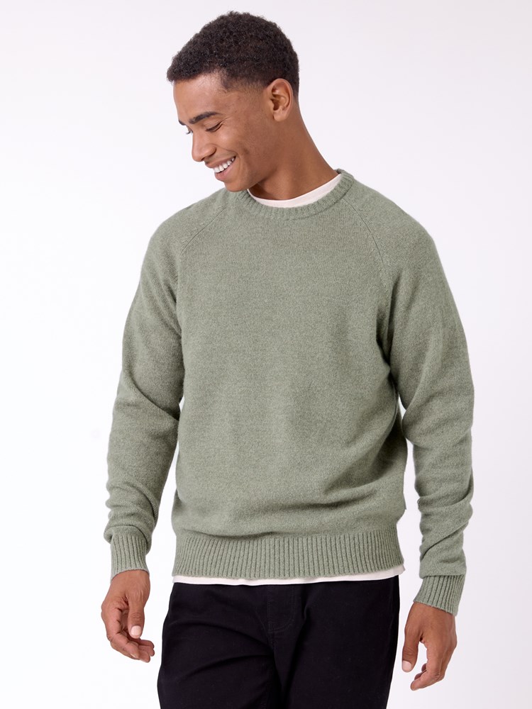 Sigurd genser med ull Sigurd genser med ull 7511985 Agave green 15.jpg_