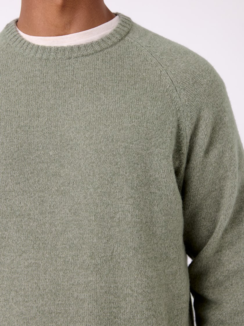 7511985 S93 Sigurd genser med ull 7511985 Agave green 25_S93_Sigurd genser med ull S93.jpg_