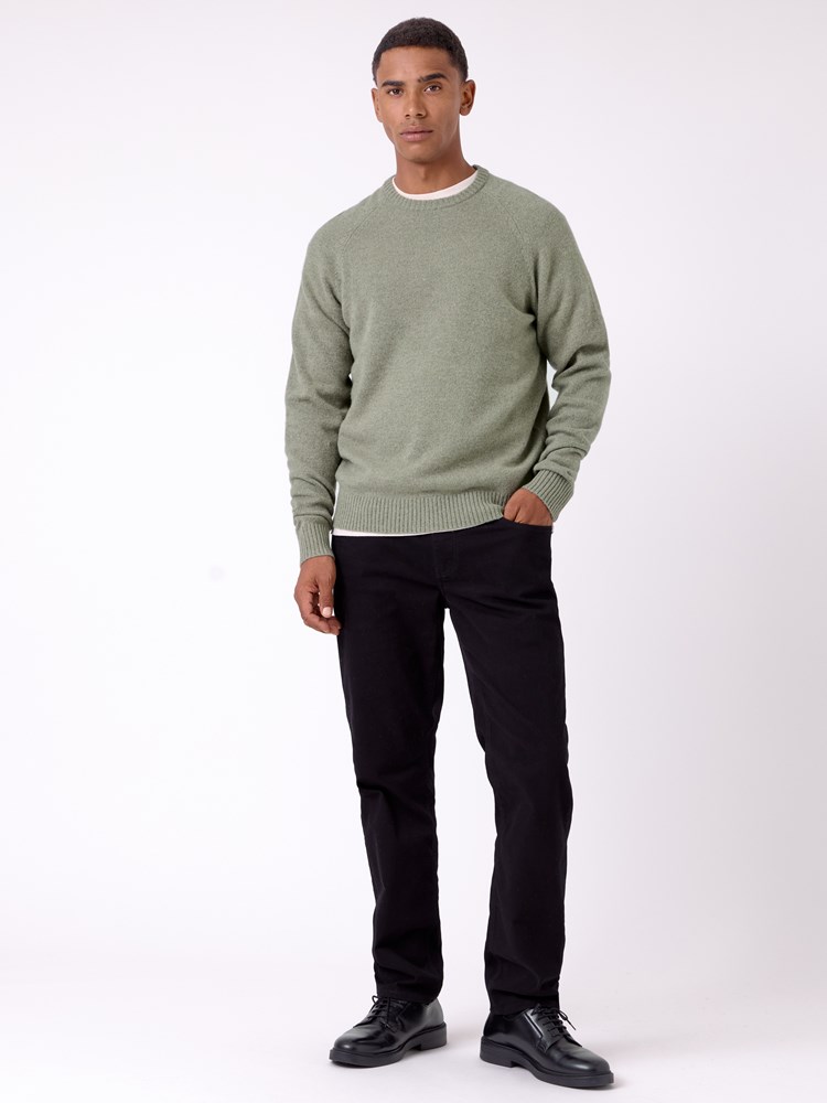 Sigurd genser med ull Sigurd genser med ull 7511985 Agave green 6.jpg_