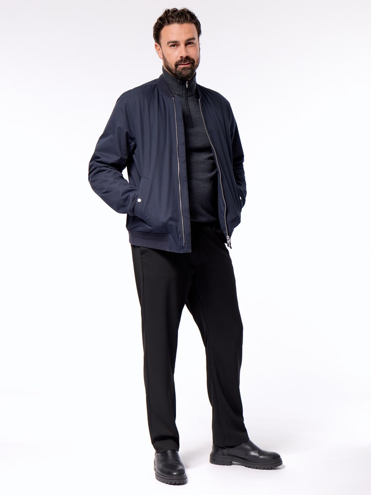 Simon bomberjakke Simon bomberjakke C27 Dark navy 8.jpg_