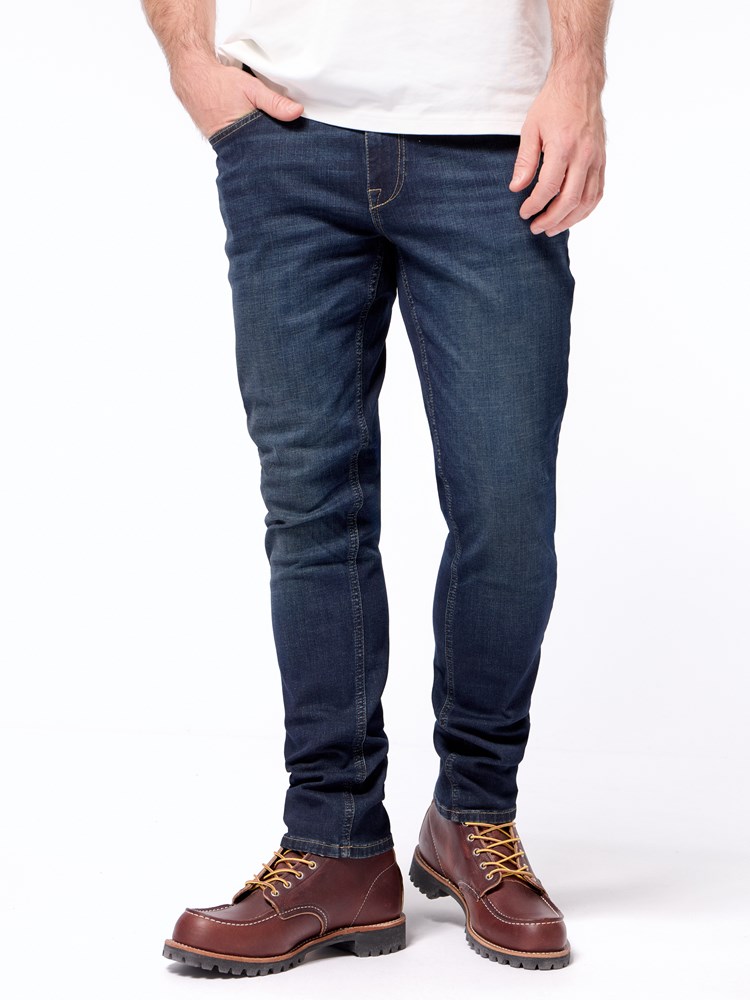 Slim Will dk.blue cross Slim will  dk. blue cross D04 Garmentwash 12_Slim Will dk.blue cross D04.jpg_