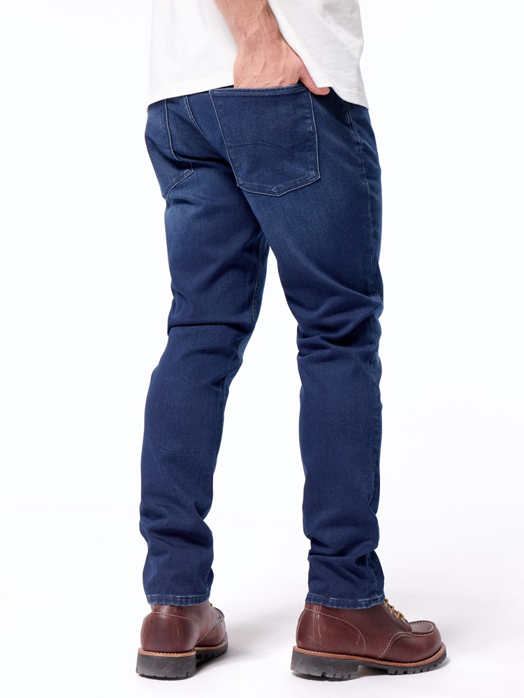 Slim Will blue knit Slim will blue knit D04 garment wash 11_Slim Will blue knit D04.jpg_Back