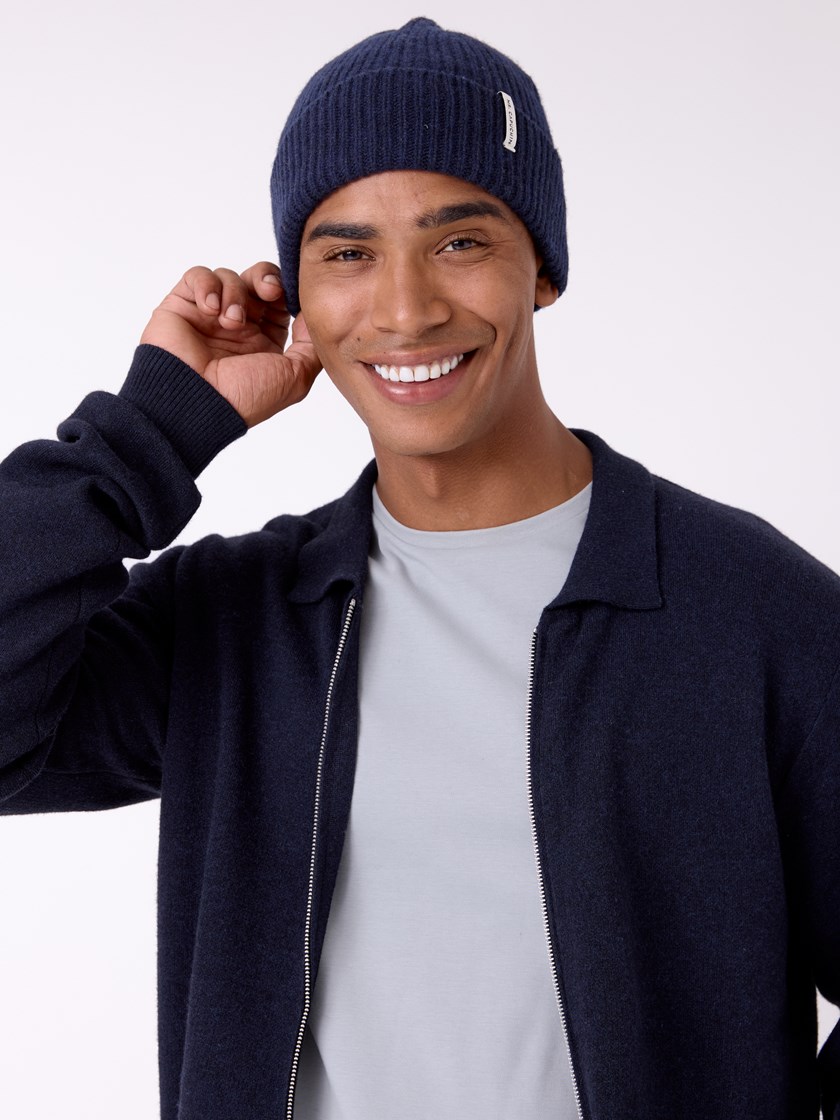 7514010 R15 Strikket lue 7514010 Dark Navy 5_Strikket lue R15.jpg_