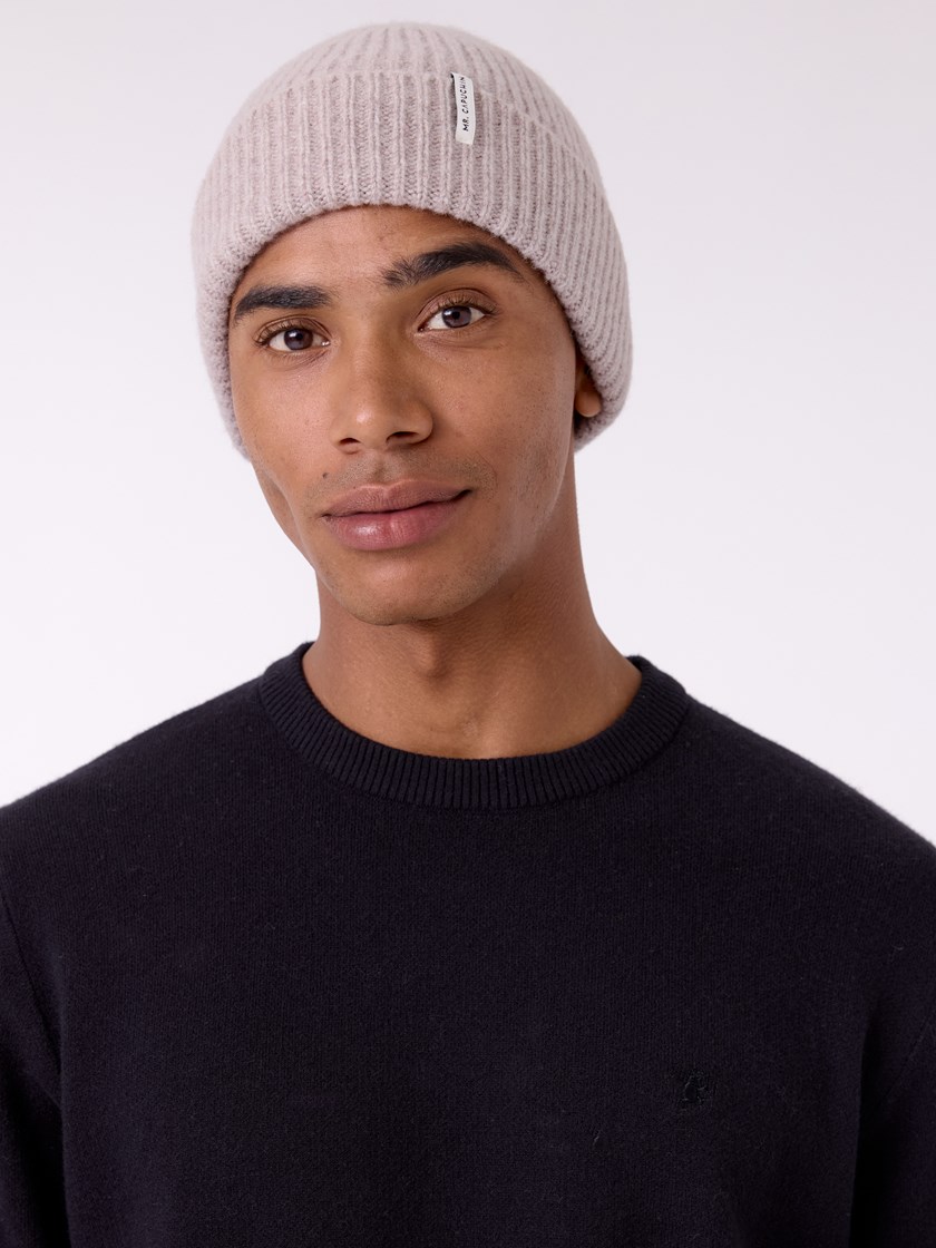 7514010 R35 Strikket lue 7514010 Vintage khaki 4_Strikket lue R35.jpg_