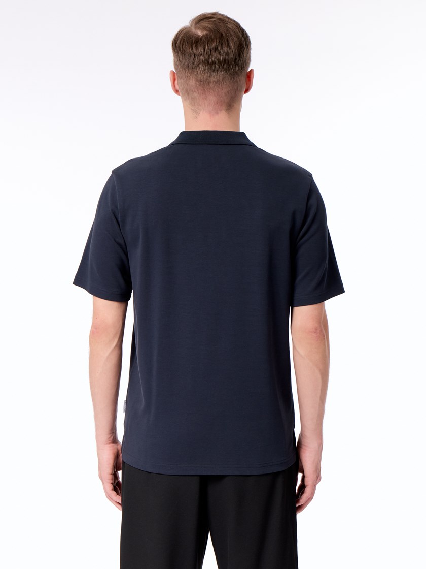 7512315 C27 Thomas polo t-skjorte C27 Dark Navy 10_Tomas polo t-skjorte C27.jpg_Back||Back