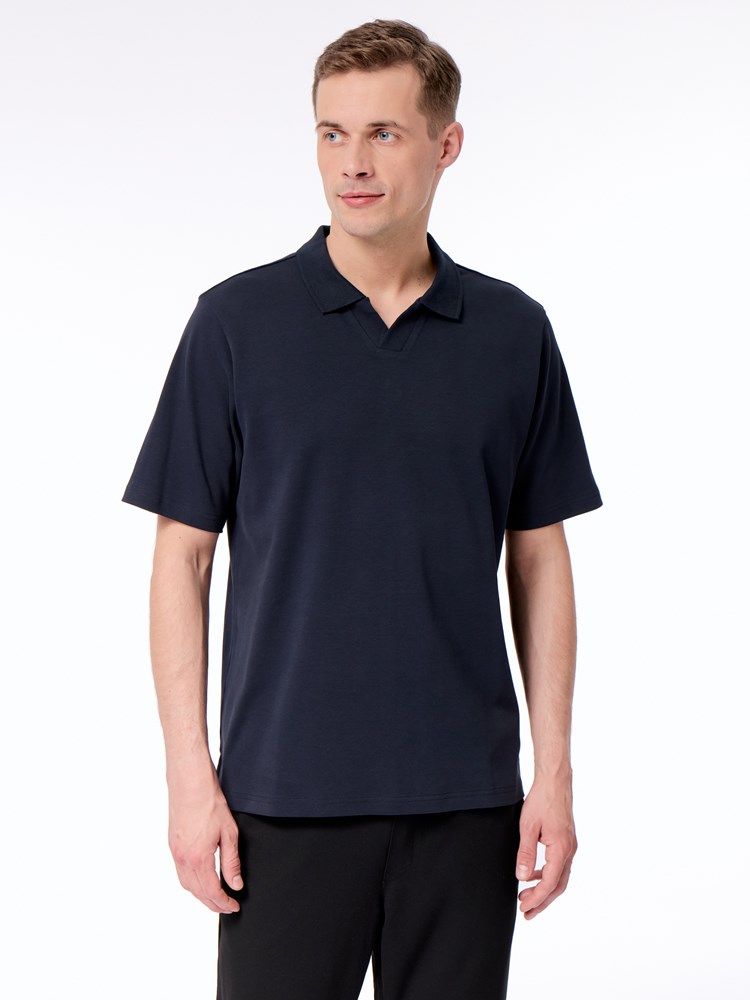 Tomas polo t-skjorte Thomas polo t-skjorte C27 Dark Navy 7.jpg_