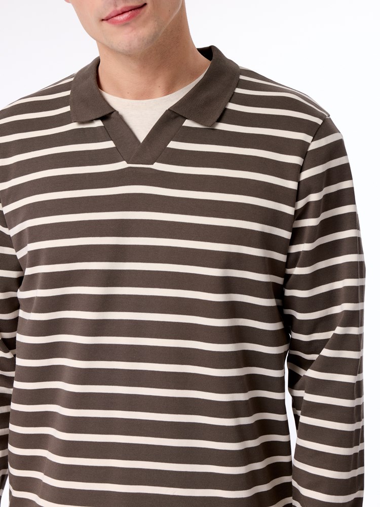 Tomas stripete LS polo Thomas stripete LS polo I7T Black Olive 20.jpg_