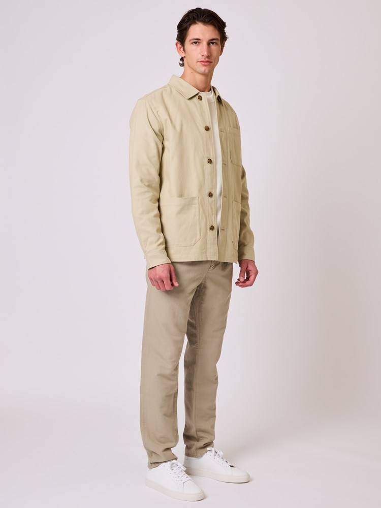 Vetle overskjorte Vetle overskjorte Moss Grey 4_Vetle overskjorte I4R.jpg_